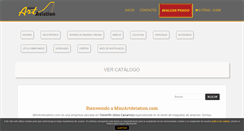 Desktop Screenshot of miniartaviation.com